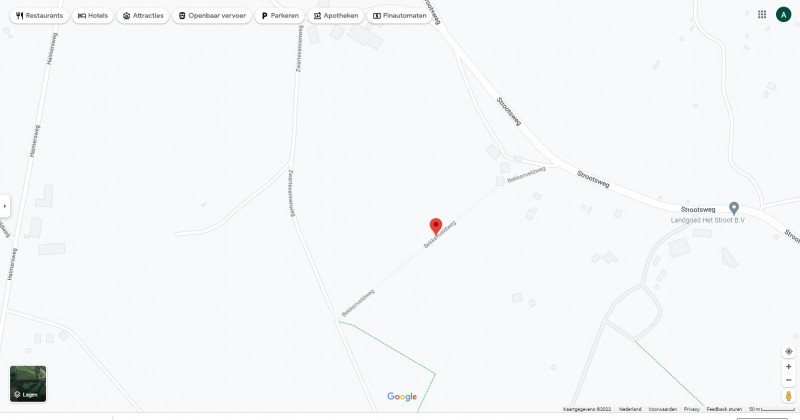 Bekkenveldweg van Strootsweg naar Zwartevennenweg. Google maps.jpg