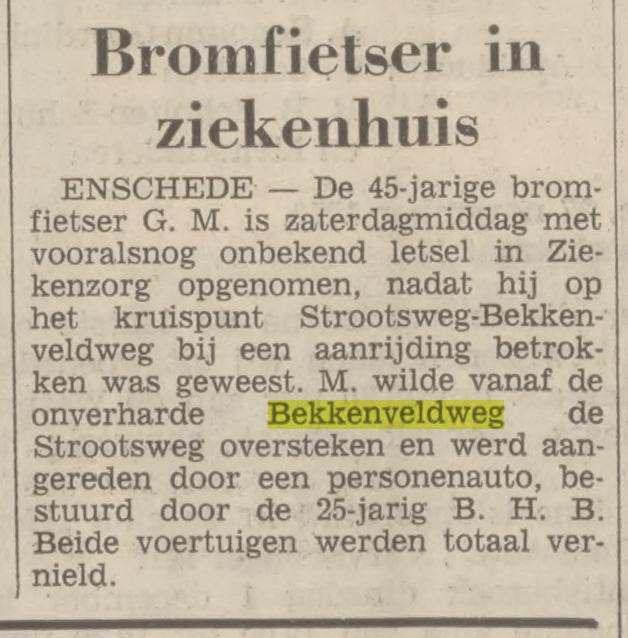 Bekkenveldweg krantenbericht Tubantia 30-11-1970.jpg