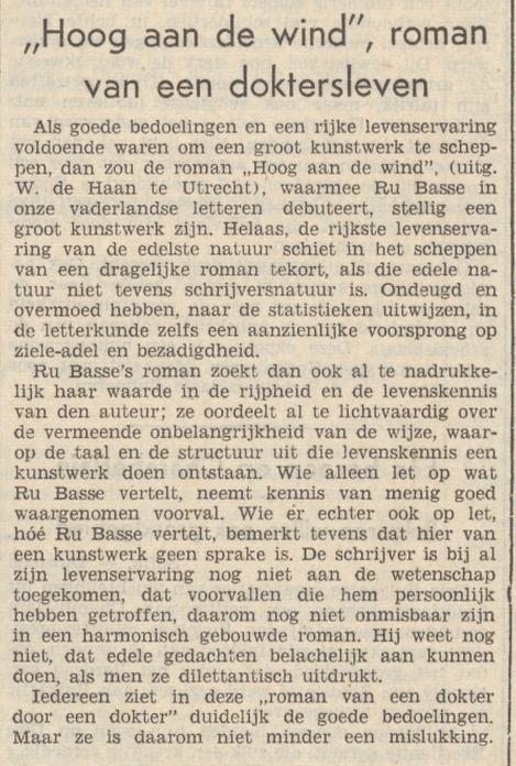 boek Hoog aan de wind van Ru Basse krantenbericht 7-12-1938.jpg
