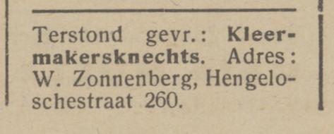 Hengelosestraat 260 W. Zonnenberg advertentie Het Parool 12-4-1945.jpg