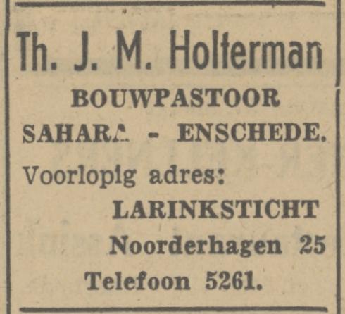 Noorderhagen 25 Larinksticht advertentie Tubantia 7-8-1948.jpg