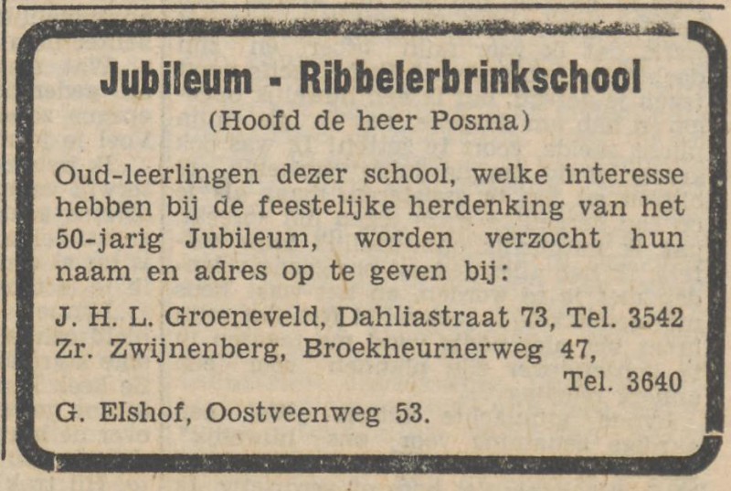 Broekheurnerweg 47 Zr. Zwijnenberg advertentie Tubantia 23-2-1952.jpg