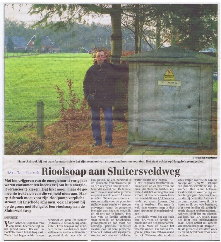 Sluitersveldweg krantenfoto 24-5-2006.jpeg