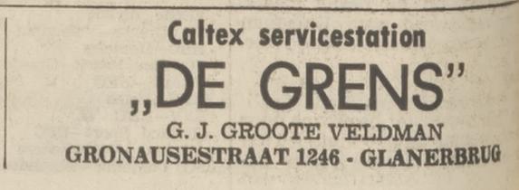 Gronausestraat 1267 Caltex Servicestation De Grens G.J. Groote Veldman advertentie Tubantia 12-5-1967.jpg