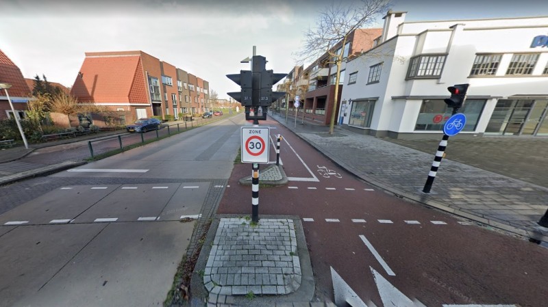 Lonnekerspoorpad fietspad van Lasondersingel.jpg