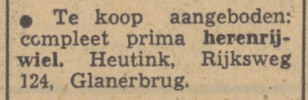 Rijksweg 124 Glanerbrug Heutink advertentie Tubantia 25-10-1947.jpg