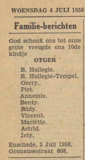 Gronausestraat 608 B. Hullegie advertentie Tubantia 4-7-1956.jpg