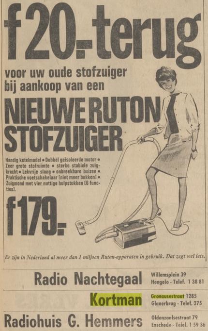 Gronausestraat 1285 Kortman advertentie Tubantia 3-11-1966.jpg