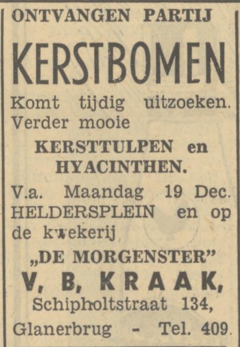 Schipholtstraat 134 V.B. Kraak advertentie Tubantia 17-12-1949.jpg