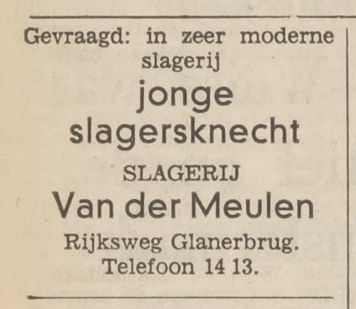 Rijksweg 60 slagerij van der Meulen advertentie Tubantia 7-8-1967.jpg