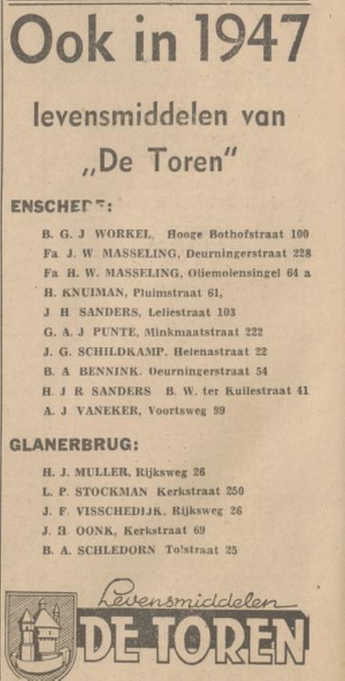 Rijksweg 26 H.J. Muller advertentie Tubantia 4-1-1947.jpg