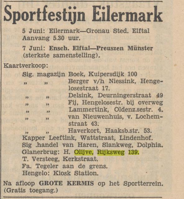 Rijksweg 139 H. Olijve advertentie Tubantia 31-5-1954.jpg