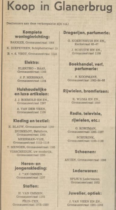 Gronausestraat 1102 stoffenzaak H. van Ommen advertentie Tubantia 6-6-1970.jpg