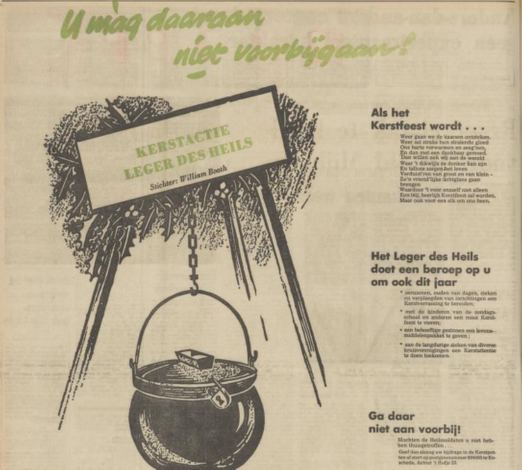 Achter 't Hofje 23 Leger des Heils advertentie Tubantia 16-12-1974.jpg