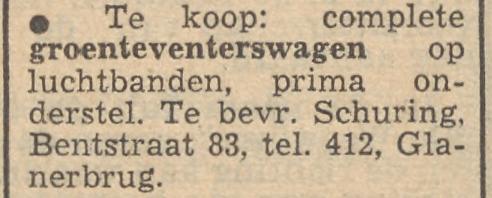 Bentstraat 83 Schuring advertentie Tubantia 1-5-1953.jpg