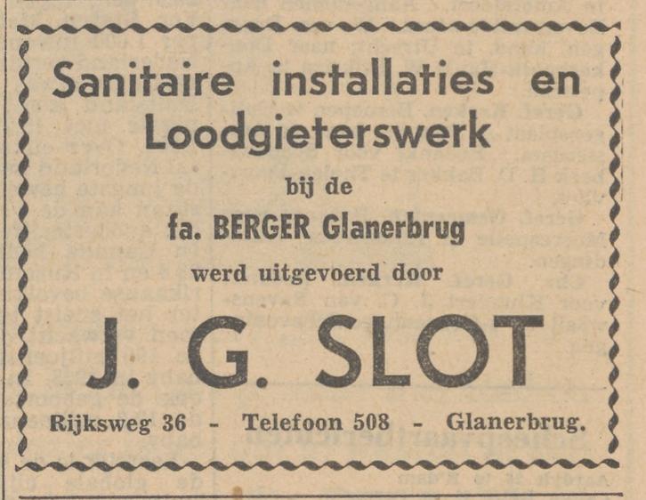 Rijksweg 36 J.G. Slot advertentie Tubantia 26-3-1958.jpg