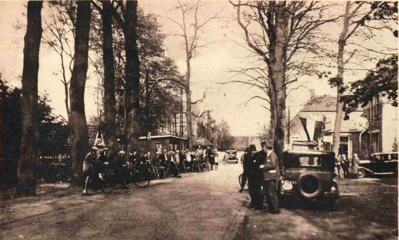 Rijksweg  Zicht op grensovergang Glanerbrug aan Nederlandse kant 1935.jpg