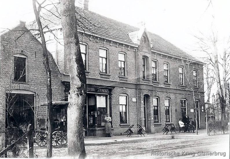 Rijksweg 7, Glanerbrug Terhaar Sive Droste 1920.jpg