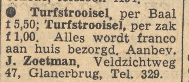 Veldzichtweg 47 J. Zoetman advertentie Tubantia 3-11-1955.jpg