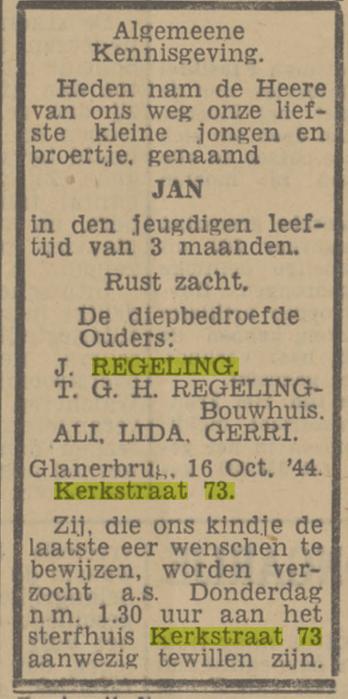 Kerkstraat 73 J. Regeling advertentie Twentsch nieuwsblad 18-10-1944.jpg