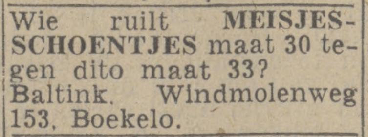Windmolenweg 153 Boekelo Baltink advertentie Twentsch nieuwsblad 2-5-1944.jpg