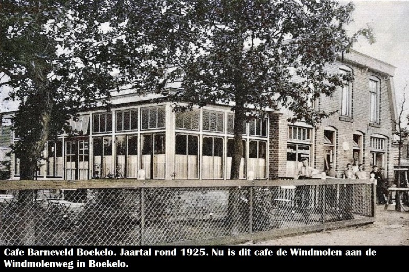 Windmolenweg 58 cafe Barneveld ca. 1925 later cafe De Windmolen.jpg