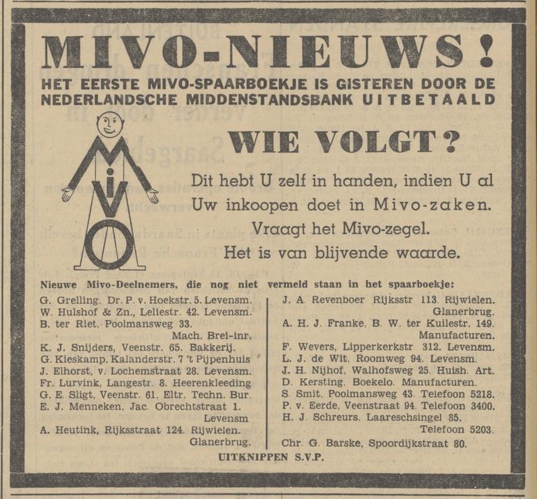 Beckumerstraat 194 Boekelo D. Kersting Manufacturen  advertentie Tubantia 13-9-1939.jpg