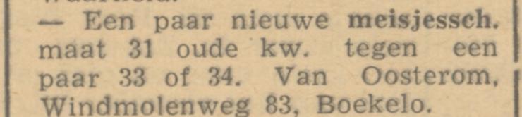 Windmolenweg 83 Van Oosterom advertentie De Waarheid 16-7-1945.jpg