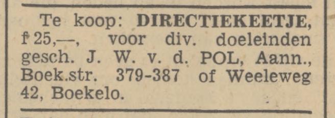 Weeleweg 42 J.W. v.d. Pol Aannemer advertentie Tubantia 3-12-1938.jpg
