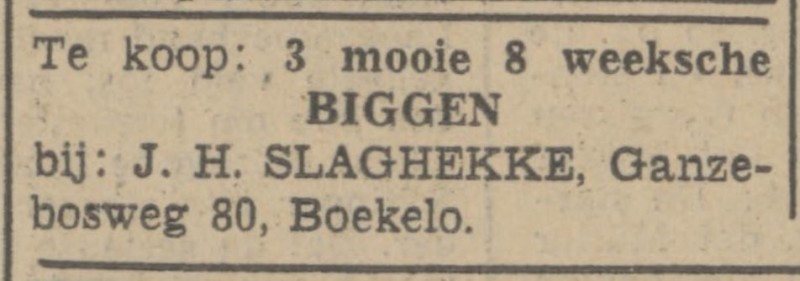 Ganzebosweg 80 Boekelo J.H. Slaghekke advertentie Tubantia 20-7-1942.jpg