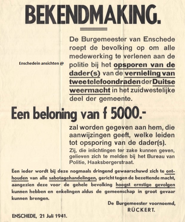 Bekendmaking kabelwacht 1941.jpg