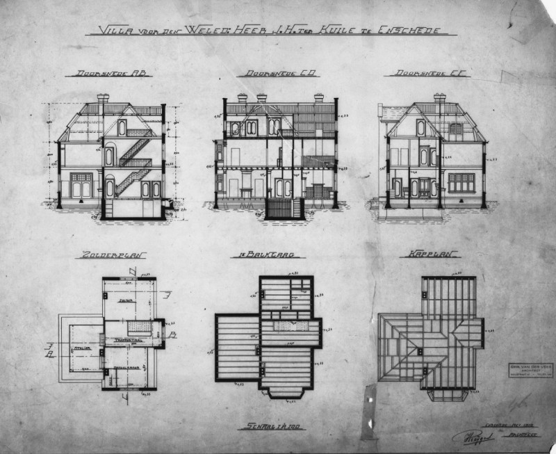 villa ter kuile 1910 doorsn.jpg