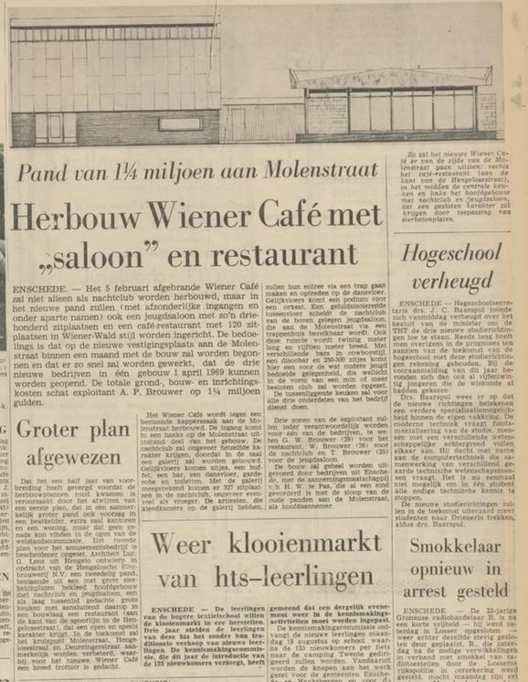 Molenstraat 8 herbouw Wiener Cafe krantenbericht 9-6-1968.jpg
