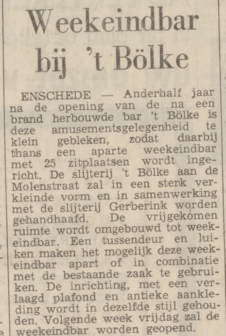 Molenstraat 22 Bar 't Bölke krantenbericht Tubantia 21-11-1968.jpg