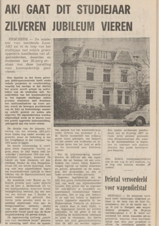 HengelosestRAAT 100 AKI krantenbericht Tubantia 1-10-1974.jpg