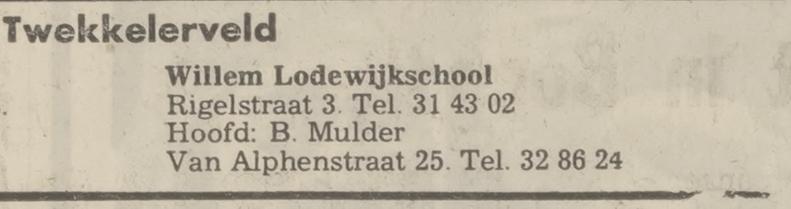 Rigelstraat 3 Willem Lodewijkschool advertentie Tubantia 8-3-1975.jpg