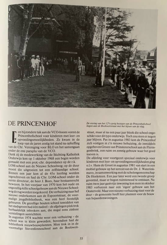 Fleringenbrink 2 Chr. LOM school De Princenhof of Prinsenhofschool in 1983 verhuisd naar Groen van Prinstererschool.jpg