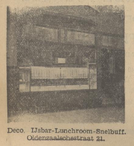 Oldenzaalsestraat 21 Deco, IJsbar-lunchroom-snelbuffet, krantenfoto Tubantia 19-6-1934.jpg