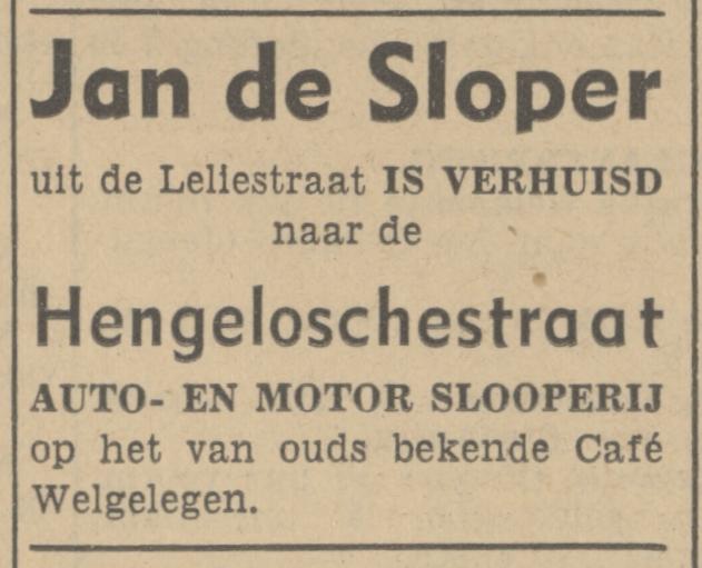 Hengelosestraat 475 cafe Welgelegen Jan de Sloper advertentie Tubantia28-11-1936.jpg