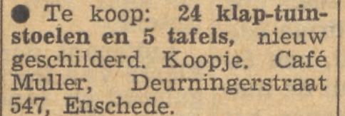 Deurningerstraat 547 cafe Muller advertentie Tubantia 8-7-1959.jpg