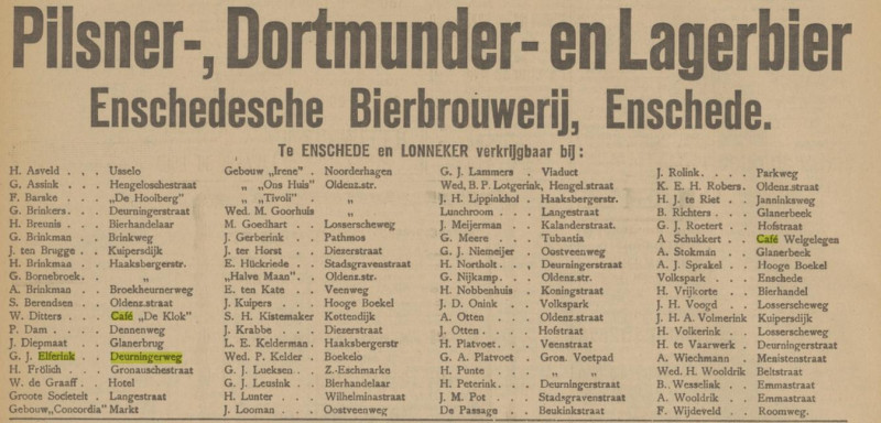 Deurningerweg cafe Elferink advertentie Tubantia 17-7-1919.jpg