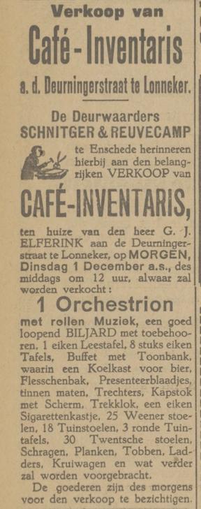 Deurningerstraat 547cafe G.J. Elferink advertentie Tubantia 30-11-1925.jpg