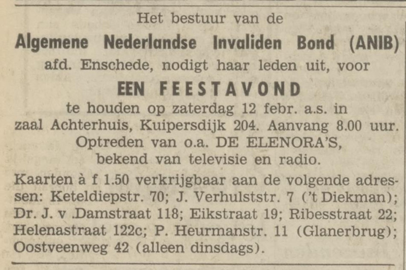 Kuipersdijk 204 zaal Achterhuis advertentie Tubantia 21-10-1972.jpg