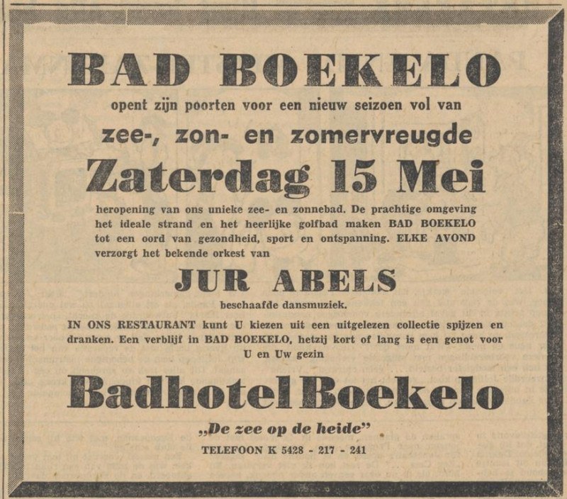 Oude Deldenerweg 203 Badhotel Boekelo advertentie Tubantia 13-5-1954.jpg