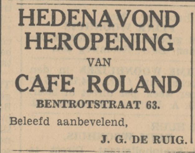 Bentrotstraat 63 cafe Roland advertentie Tubantia 1-12-1936.jpg