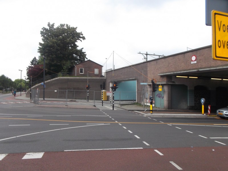 Prinsessetunnel werkzaamheden aan he spoor 30-5-2012.JPG