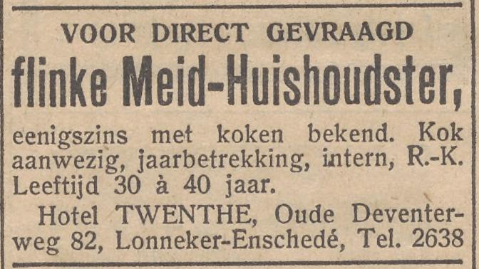 Oude Deventerweg 82 Hotel Twenthe advertentie Emmer Courant 15-4-1938.jpg