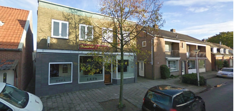Tolstraat 25 restaurant Haifa pizzeria Shoarma okt. 2010.jpg
