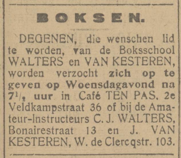 2e Veldkampstraat 36 cafe Ten Pas advertentie Tubantia 30-10-1922.jpg