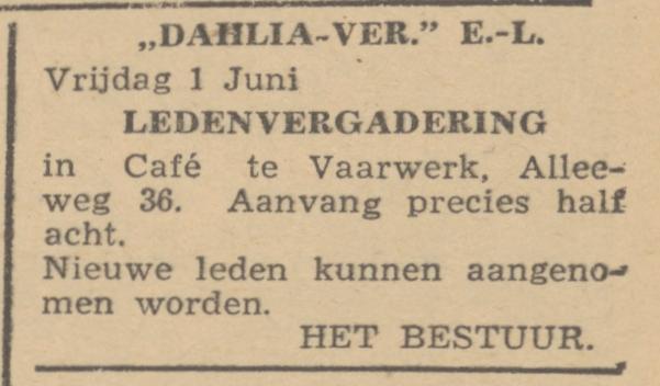 Alleeweg 36 cafe Te Vaarwerk advertentie De Waarheid 30-5-1945.jpg